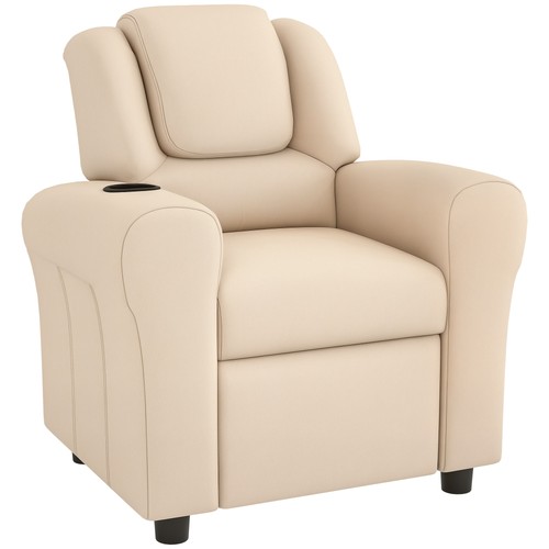 Homcom kids recliner chair - homcom, w/