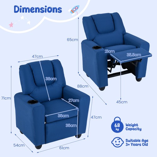 Kids reclining chair - reclining,