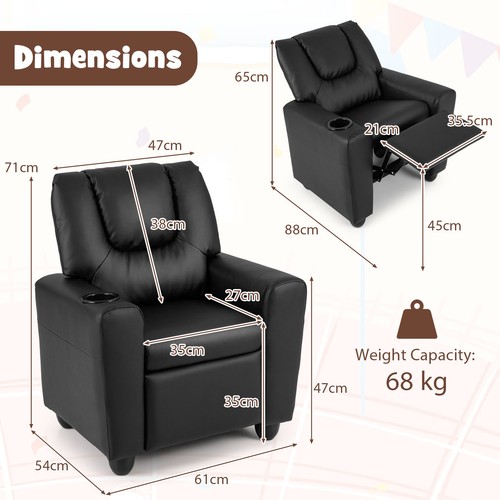 Kids reclining chair - kids, w/