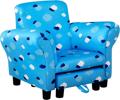 Homcom kids recliner chair - homcom, w/
