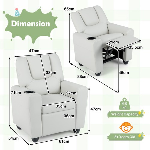 Kids reclining chair - kids,
