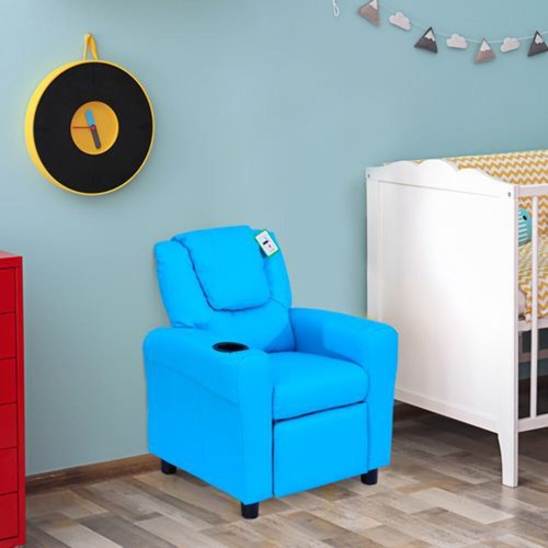 Homcom kids recliner - homcom, pu