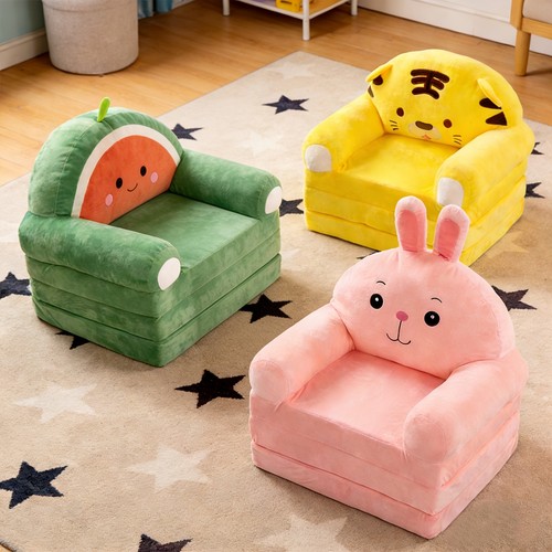 Kids folding sofa plush - sofa,