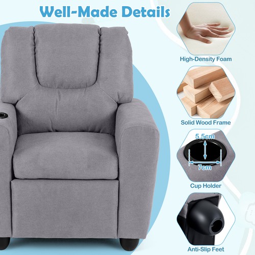 Recliner push back sofa - push,